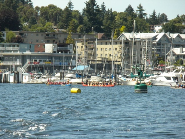 Inside Passage 2011 - Southbound, First Nations Paddlers at Nanaimo