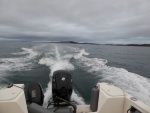 Crossing from San Juan Island to Lopez