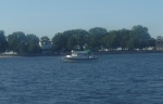 HUNKY DORY anchored off of Hospital Point, Portsmouth, VA adjacent to Mile Marker Zero