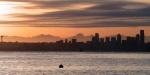 (Pat Anderson) Seattle Sunrise from Blakely Harbor 4-22-06
