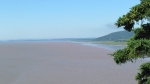 The bay of Fundy from Hopewell Rocks