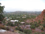 Snow over Sedona in early November, pretty and cool 