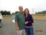 Bill and Dana, July 2014, Bow, WA