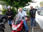 Joan, Joe & Jim outside of Olive Garden, July 21, 2014, Burlington, WA