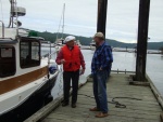 10 June at Bedwell Harbor.  Joe (R-Matey) and Larry H (Jacari Maru)