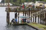 Hood Canal, Apr 30 - May 04, 2012 087 Hoodsport.  Dive class at the dock next to us.