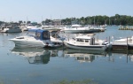 At the dock with the big boats, Put-In-Bay, OH, Lake Erie.