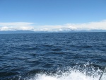 cruising Georgia Strait at 15 knots