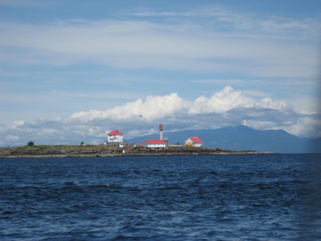 Entrance Island light Georgia Strait