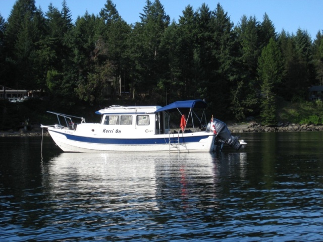 Taylor Bay west end of Gabriola   settled weather anchorage exposed to nw  