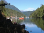 Roscoe Bay.  That's us on the far left.