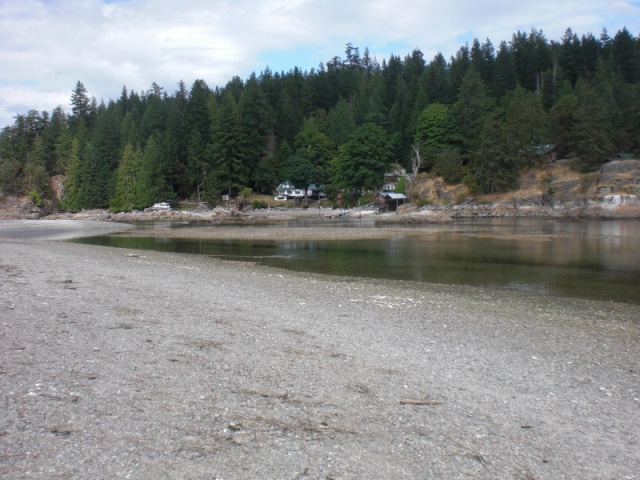 Mansons Landing lagoon.