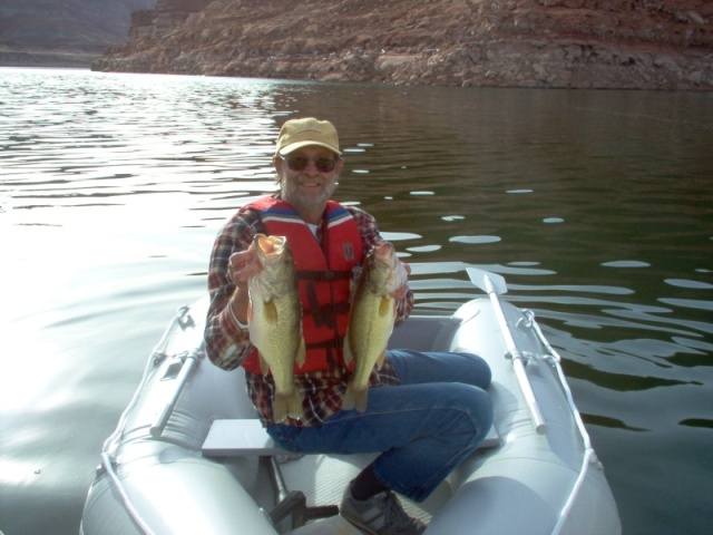 Large Mouth Bass, Lake Powell, Utah
