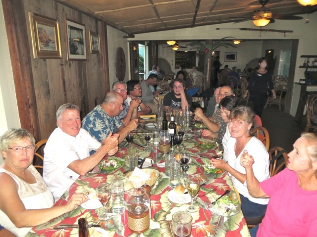 Dinner at Doug's Reef at the Isthmus