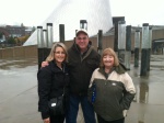Vicki, Garry and Patty at Museum of Glass