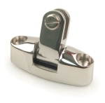 Universal deck hinge, as seen in Sailrite's catalog.  316 stainless.