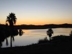 first sunset Squaw lake