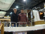 Joe (R-MATEY) 
& Jon (C-LOU)...
This could be Jon's next boat but Cynthia doesn't know it yet...LOL