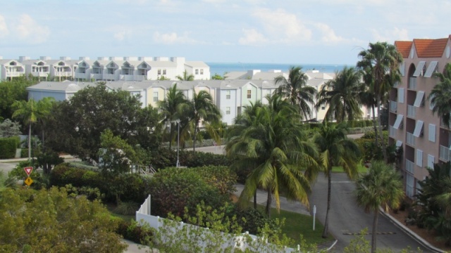 Took a two day break from the boat the View from the Double Tree Resort from our room in Key West. I have been to worse places