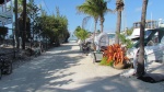 The walk out to the beach area at Black Fin Resort in Marathon