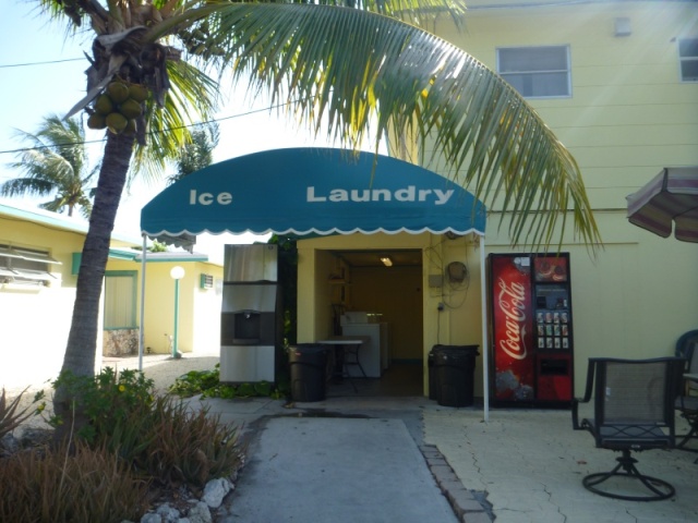 The laundry at Blackfin Marina