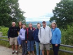 Part of the group that toured Winona. Picture taken at the Garvin Heights look-out.