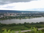 The beautiful city of Winona, MN as seen from Garvin Heights lookout