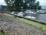 Heading to Sullivans Restaurant - docked at Trempealeau, WI Marina