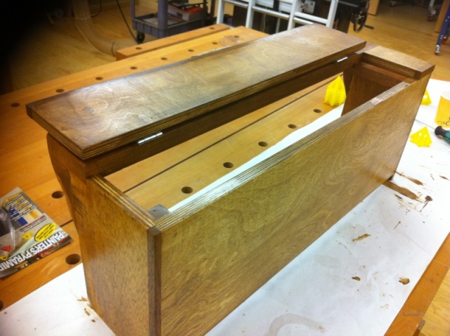 Starboard Step / Box Ready for Finishing