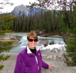 Natural Bridge.  Just north of Lake Louise, Alberta.