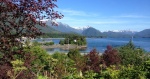 view of Sitka from Castle Hill in Sitka. This is where Russia signed over Alaska to the US in 1867.