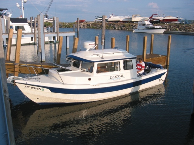 Great mooring at Mackinaw City Municipal Marina