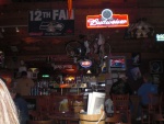 Herb's Tavern, Friday Harbor. Check out the bike decorations.