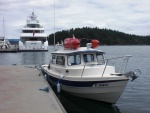 Nomad with her sister ship behind.