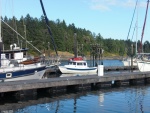 Thetis Island marina.  Stop over heading North.