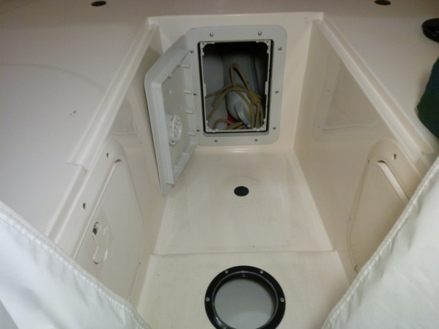 V-berth Hatches Installed