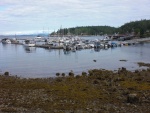 Lund marina.  Exit and turn right (north) for the Copeland Islands and then Desolation.