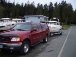 20050403d Boat Pickup - Truck & Boat