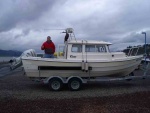 20050403e Boat Pickup - Ready for first launch at Kalama WA