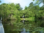 Keith family plantation landing, 36 mi up Black River from Wilmington, NC. Old Keith home used in several movies; 
