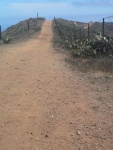 Trail on top of the 1000' mountain west of Twin Harbors