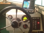 current configuration of instrument panel with new Floscan, etc