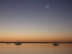 An anchorage near the entrance to our marina