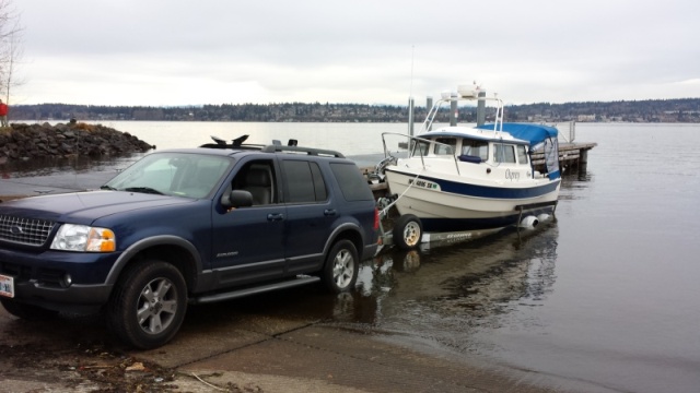 Magnuson Park launch, Lake Washington