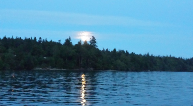 Moonrise at Pt. Julia