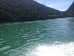 Bute Inlet water is glacial tint