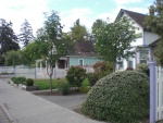 Residential area, downtown Friday Harbor.