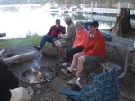 Fred, Martin, Jackie, Sam, Jones Island.