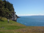 Stuart Island.  The rock face is known as 