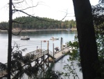 C-Brats at Prevost Harbor marine park dock.  Stuart Island